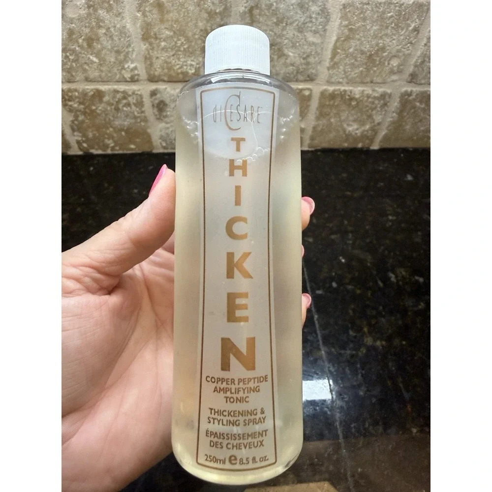 DiCesare Copper Peptide Amplifying Tonic, Hair Thickening Styling Spray, New